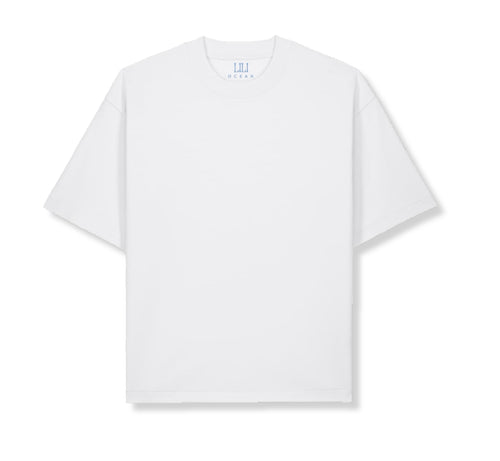 T-Shirt manche courtes overzise blanc - Lisa
